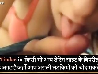 North Indian Wifey Gives Sexy Deep Throat To Her Hubby