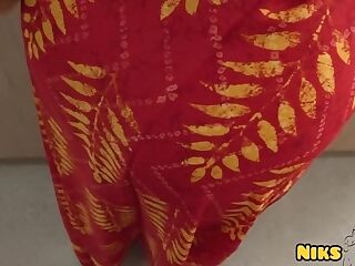 Big Orbs Big Booty Desi Bhabhi In Saree Fucked By Harami Devar